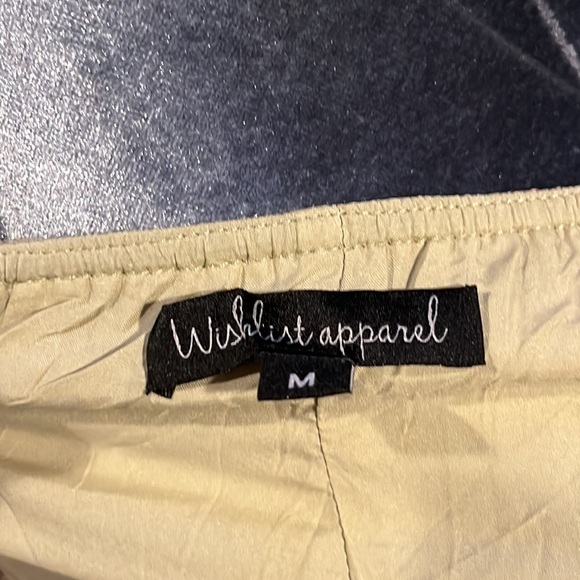 Wishlist Puff Sleeve Tiered Midi Dress Taupe and Purple Floral - Picture 7 of 8